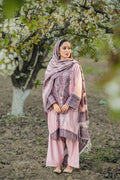 Dusty Rose Embroidered Set