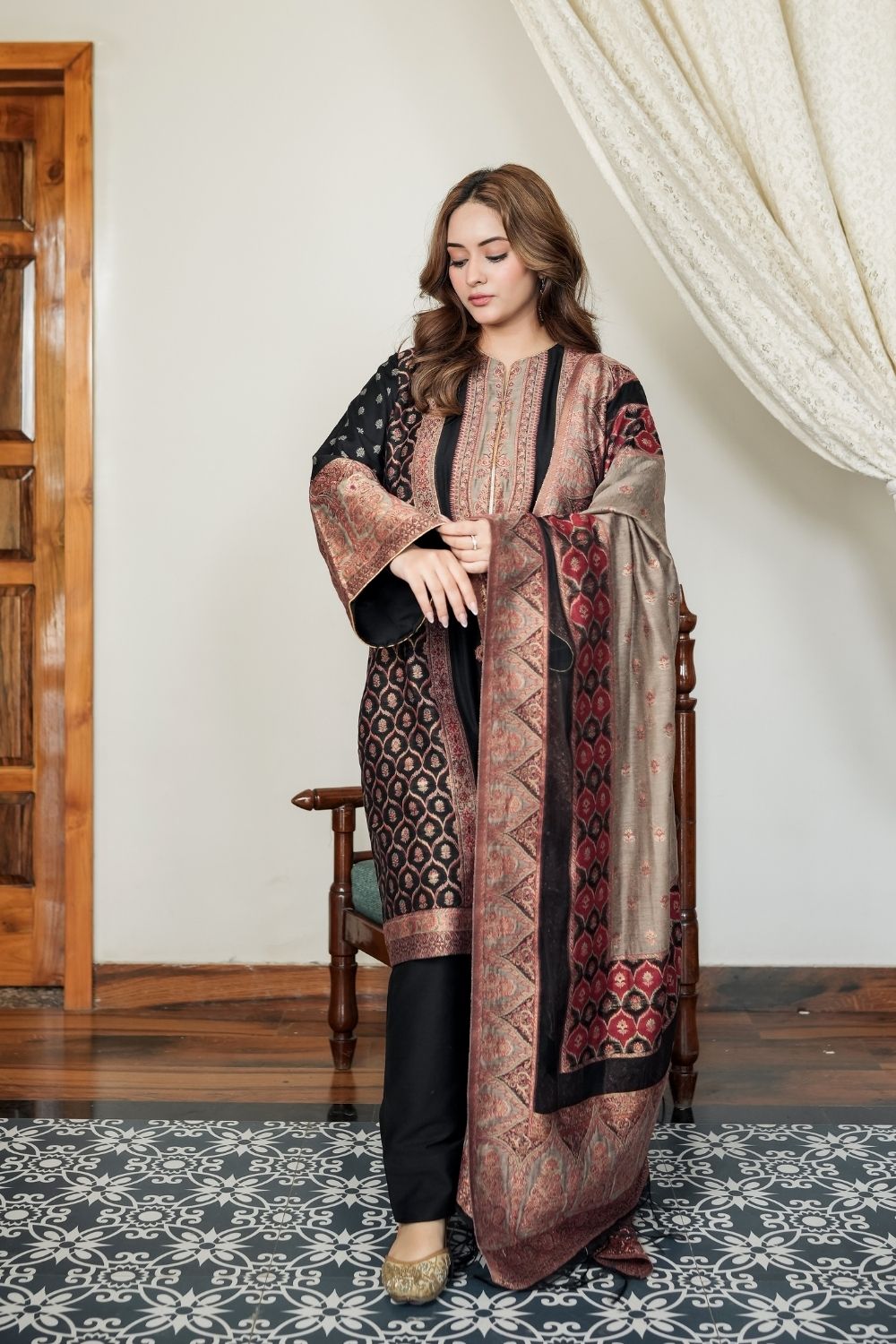 Elegant Black Suit Set