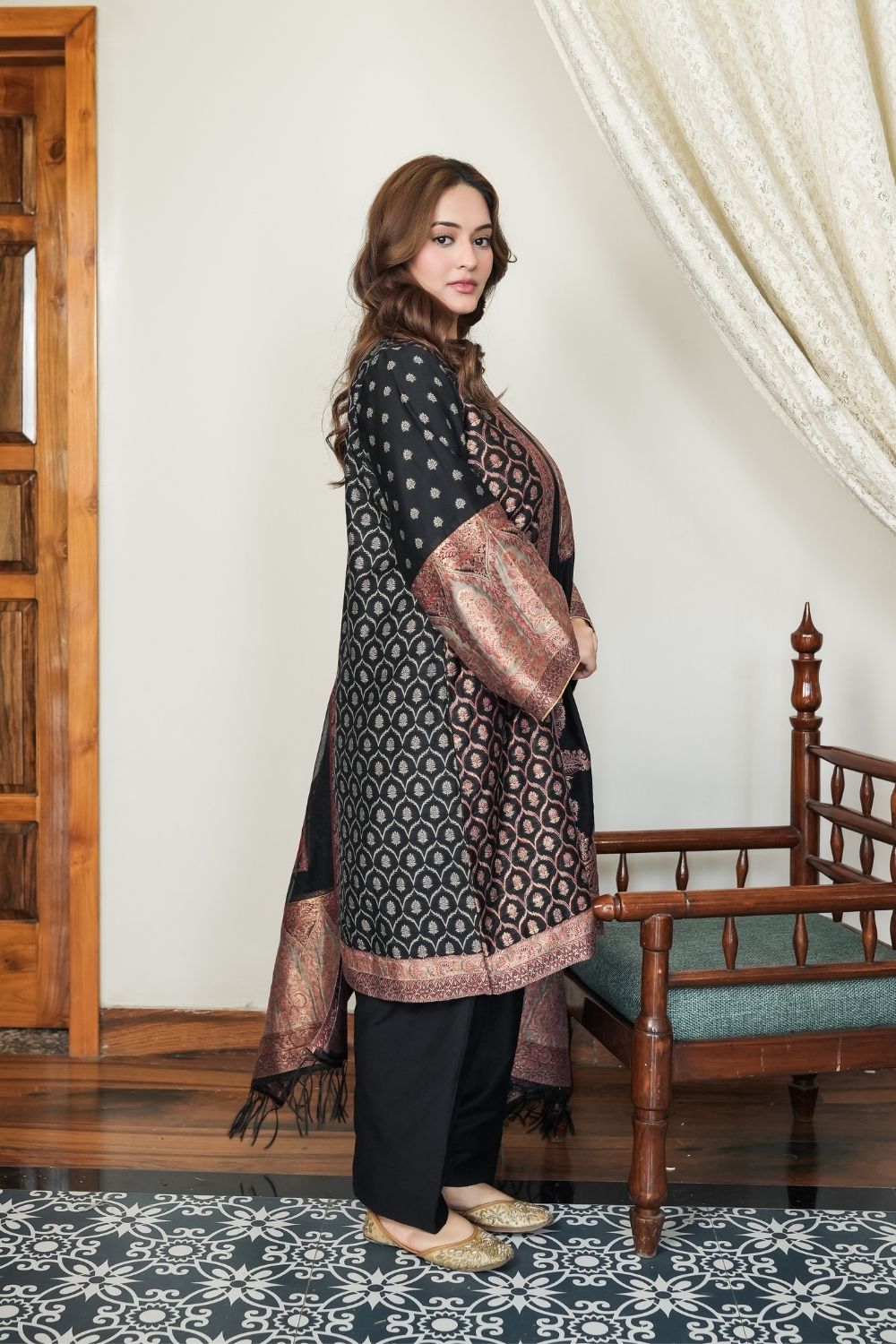 Elegant Black Suit Set