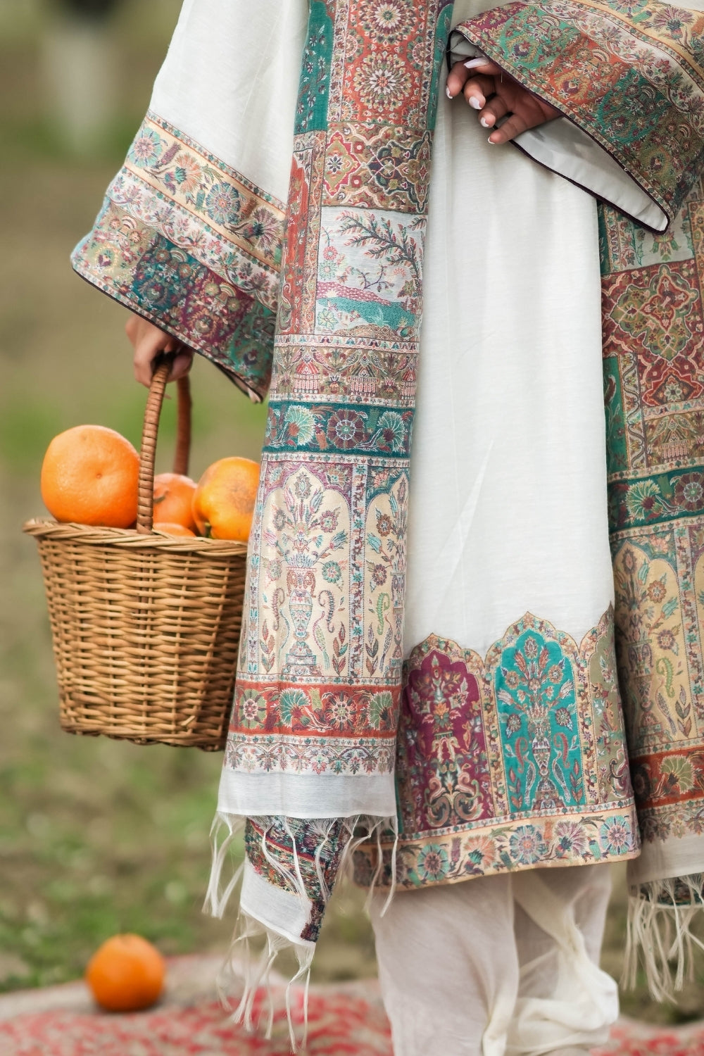 Antique Multi Border Suit
