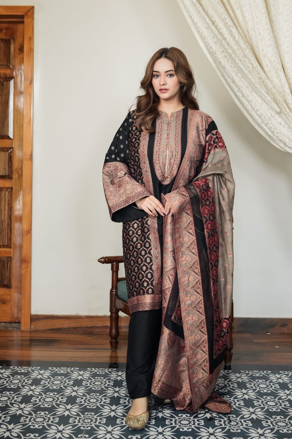 Elegant Black Suit Set