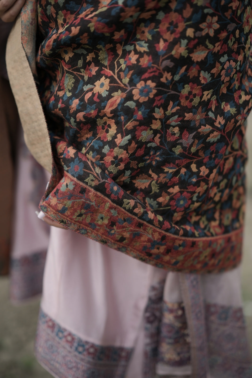 Reversible Kani Zari Shawl