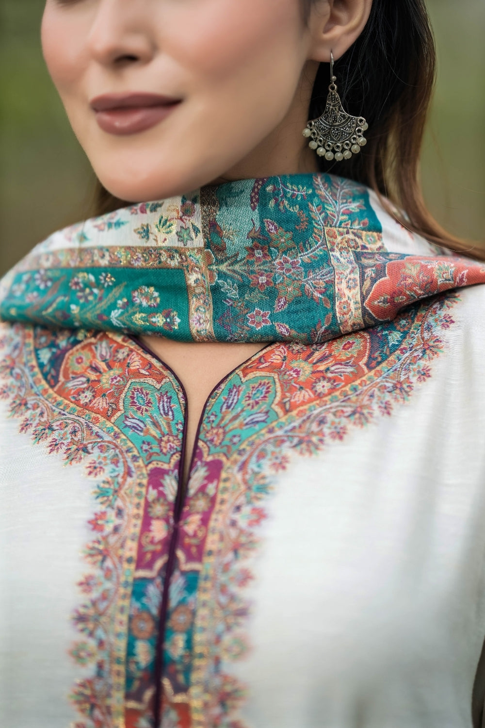 Antique Multi Border Suit