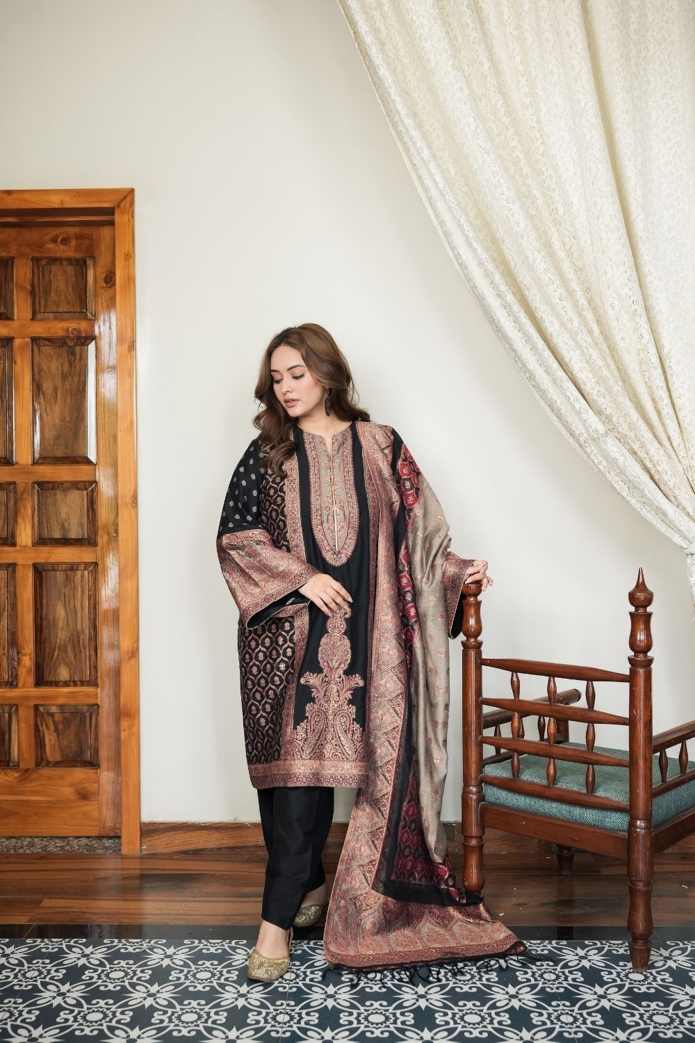 Elegant Black Suit Set