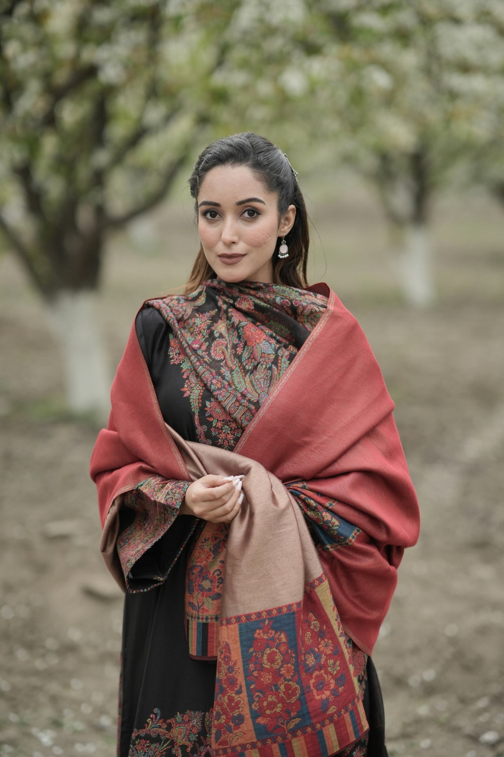 Reversible Palla Kani Shawl