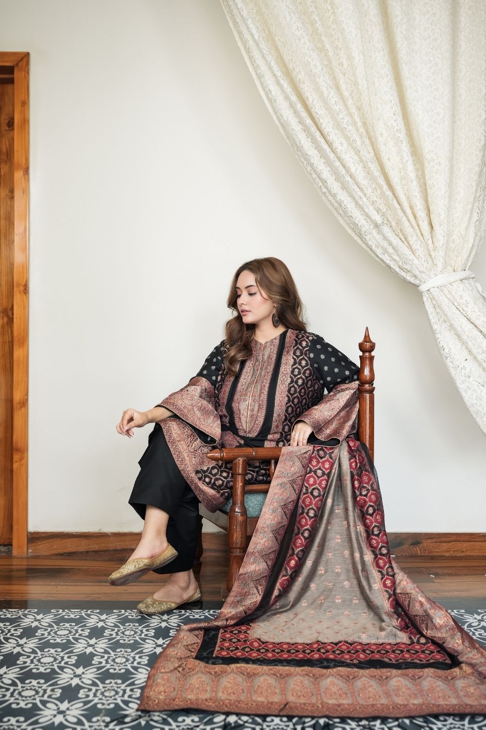 Elegant Black Suit Set