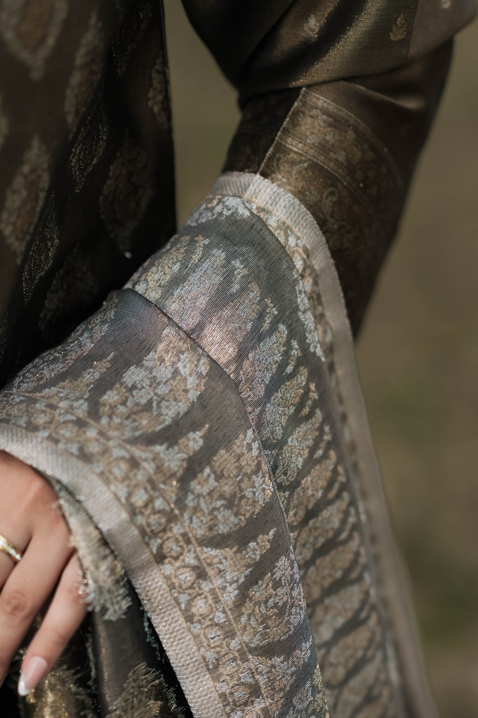 Ash Gold Suit Set