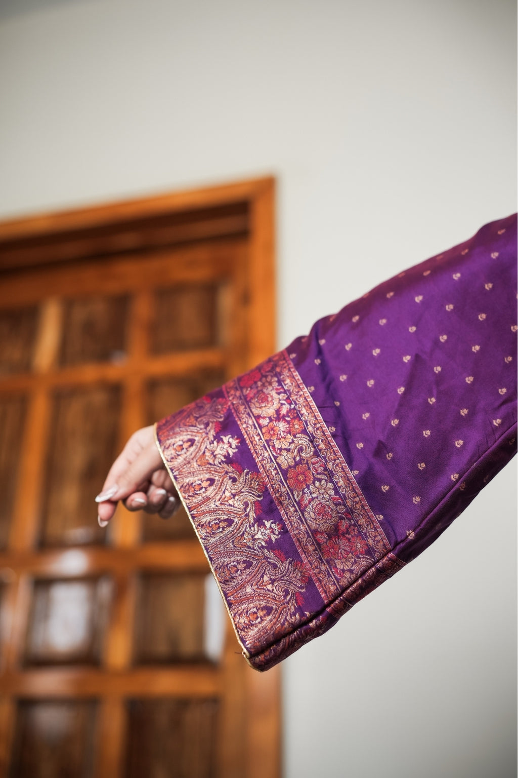 Plum Heritage Suit Set
